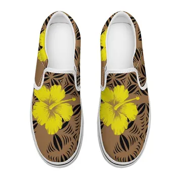 Маратонки черни 2023 мода ежедневни платно обувки, Дамски ежедневни маратонки Дамски на едро потребителски Полинезийски модел