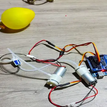 Имитира покачване балони и вдишването на Вакуумни Вендузи Ръцете на Робота за Arduino Mechanical Arm Gripper Claw Смукателна Помпа