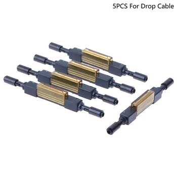 Механично Свързване на оптични влакна L925B Single 5pcs Fast Fiber Connector Mechanical Splice For Drop Кабел