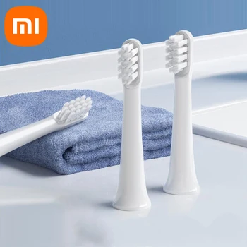 Xiaomi Mijia Original T100, сменяеми глави за четка за зъби, мека глава за четка за зъби, електрически глави за четка за зъби за дълбоко почистване на устната кухина