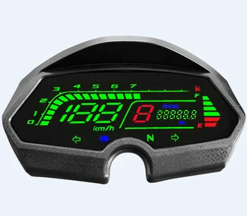 CCR/LF125-2Д/150-2Д Измерване на скоростта на мотоциклета, измерване на пробег, Цифров измерител на арматурното табло
