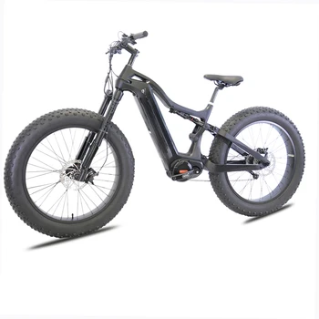 carbono fibra bicicleta electrica E МТБ 1000W Bicicleta de montana electrica против motor central para neumaticos gordos