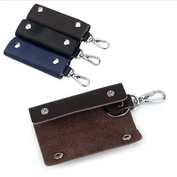 Многофункционална чанта за ключовете от колата, с Модерна Кожена Реколта Икономка, джоб в чантата си за ключовете, подарък