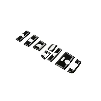 Стикер бутони за превключване на централния панел за превключване на предавките WXZOS за Honda Accord Hybrid 2018-2020