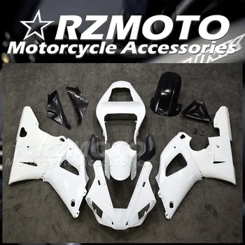 Нов комплект обтекателей за мотоциклети ABS, подходящ за YAMAHA YZF-R1 2000 2001 00 01, комплект тяло, бял гланц
