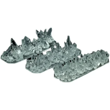 Лиан 0426-0428 3D-печат на луминесцентно кристал за създаване на диорами, модели на сцена, аксесоари за хоби