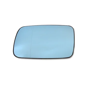 1 чифт Огледала Странични Врати за Обратно виждане на Автомобила Със Сини Стъклен Обектив С Подгряване за BMW E46 E65 E66 E67 2001-2008 51167028427 51167028428