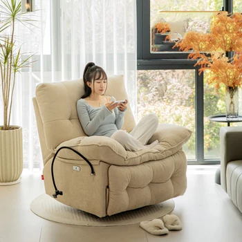 Мека мебел за хол с възможност за сгъване на облегалката Sectiona L Cloud Луксозни дивани за всекидневна със спално място Японски заоблена мека мебел Мебели Camas Lounge Suites