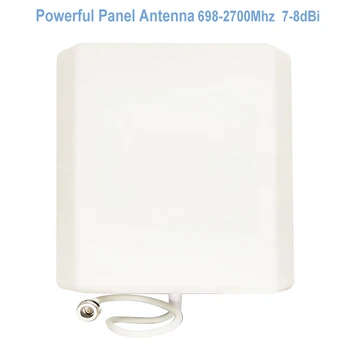 Вътрешна панелна антена 698-2700 Mhz, стенни, за усилване на сигнала на мобилен телефон 2G / 3G / 4G връзка, стенни