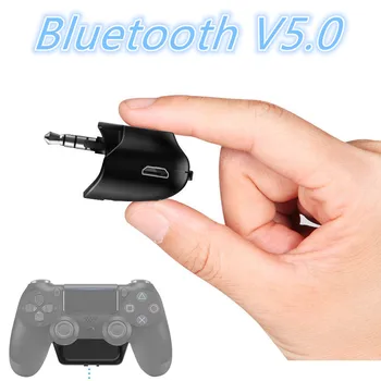 Аудиоадаптер 3,5 мм Bluetooth V5.0 5G за Sony Playstation 4 PS4, безжични слушалки, микрофон, всички Bluetooth слушалки, новост 2019 г.