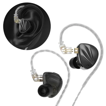 Висококачествени Слушалки в ушите с нов дизайн на Динамичен Макари XUN-10 mm Headset 40JB