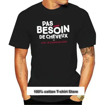 Camiseta divertida ал hombre, camisa para adulto, Humour, Pas Besoin, 2021, 2021