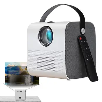 Проектор, видео проектор 4k 4k HD Smart Tv, Проектор за Домашно проектор, видео проектор, Съвместим Телефон Tv Stick Слот, USB