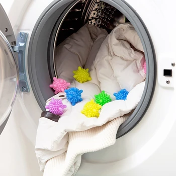 5 бр. топчета за пране на дрехи, със защита от ликвидация, домашна перална машина, морска звезда, твърди почистване топчета, суперпрочный почистване на топка за обеззаразяване