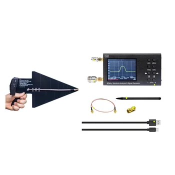 HT6 50 Ома е Подходящ за анализатора на спектъра SA6 Широколентова антена 5 W Насочена Антена RF 600-10G UWB Антенная такса (C)