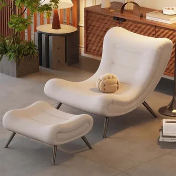 Столове с модерен дизайн, Улично преносим стол-люлка в скандинавски стил за дневната, Минималистичная мебели за дома, в салона за красота