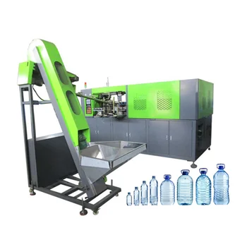 Автоматична машина за духаше pet пластмасови бутилки с 4 кухини по поръчка, високоскоростна машина за духаше бутилки с вода