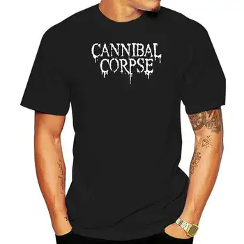 Дет метъл група Cannibal Трупове, черни мъжки тениски, размер S-XXXL