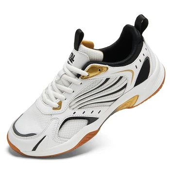 Нови весеннелетние обувки за бадминтон Дишащи обувки за бадминтон Леки обувки за тенис Удобни маратонки за тенис на маса