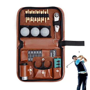 Чанта за топките за голф, за носене, водоустойчива калъф за ръкавици за голф, калъф Golf Co. Калъф за Caddy, пътен титуляр за колички за жени и мъже, аксесоари за голф