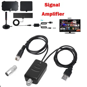 Усилвател на телевизионен сигнал Booster Удобство и Лекота на инсталиране Digital HD За кабелна телевизия, За да антена Fox HD Channel 25DB