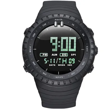 Мъжки часовник Луксозни Модни мъжки цифрови led часовник с дата Спортни мъжки улични електронни часовници за Подарък Relogio Clock Директен доставка