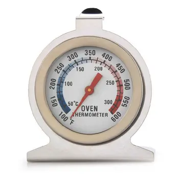 Начин на приготвяне на храни, месо, термометър за фурна с циферблат от неръждаема стомана, датчик за температура, Кухненски термометър за фурна, който измерва аксесоари за дома за готвене