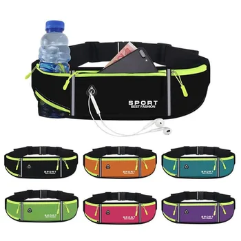 Многофункционална спортна имат мини-поясная чанта за мъже и жени, преносима, удобна поясная чанта USB, водоустойчива чанта за телефон