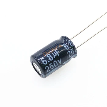 10 бр./лот T35 250v 6.8 ICF Алуминиеви електролитни кондензатори с Размери 8*16 250v 6.8 ICF 20%