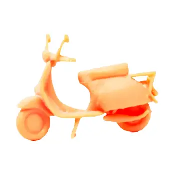 Мащаб 1:64 Неокрашенный Малък макет на мотоциклет, Микро Пейзажные влакове, Архитектурен Приказна градина, Диорама, Миниатюрен декор