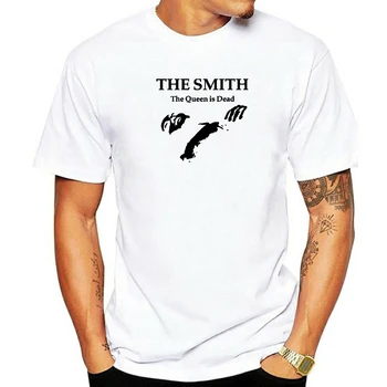 Тениска The Smith The Queen Is Dead, Естетична Креативна Тениска, Хипстерская тениска С кръгло деколте, Лятна Тенденция Дишащи Дамски тениска