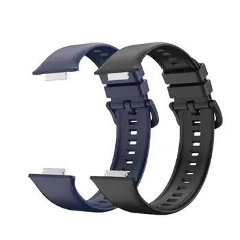 Силиконов ремък за часа huawe, подходящ каишка, Аксесоари за умни часа, Разменени Гривна на китката за смарт часа Watch Fit 2 с нов каишка