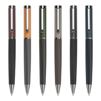 Метална химикалка за подпис със скоба за писалка за Еднократна употреба, удобен за бизнес Подарък дръжка