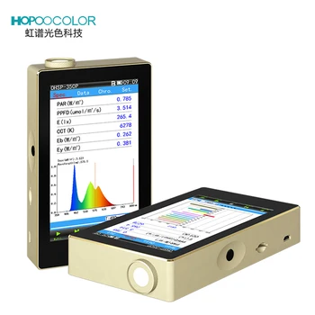 Hopoocolor Grow Light Тестер PPFD Meter PAR meter Спектрометър за градинарство