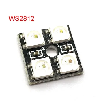 WS2812B-4 Лента led лампи 5V 5050 RGB с 4-битов панел за развитие на светодиодите