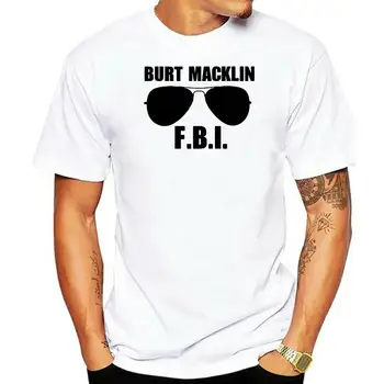Риза Burt Macklin, тениска за отдих в парковете на ФБР, нов дизайн, мъжки модни върхове, памучен тениска с къс ръкав за фитнес, потертая тениска