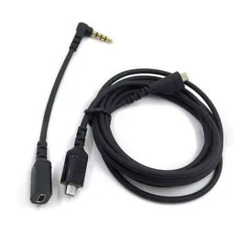 Сменяеми пълнители звукова карта, кабели за геймърски слушалки Arctis 3/5/7, моля, кабел за предаване на данни