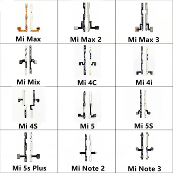 За Xiaomi Mi 4 4и 4c 4s 5 5s Mix Plus 3 2 2S Max 3 2 Забележка 2 3 Страничният бутон за регулиране на звука Бутон за включване изключване захранване клавиш за гъвкав кабел
