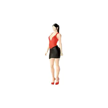 Фигури на хора 1:64 Реалистична форма на Миниатюрни Фигурки Модел Маса Украса 3D Печатна Ръчно Рисувани 1: 64 Микро Пейзаж