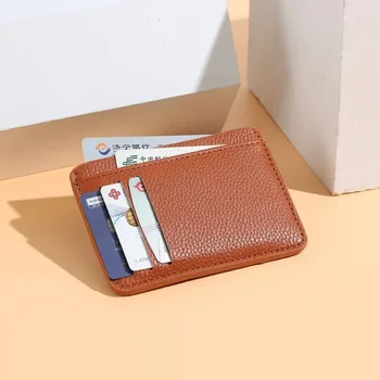 Модерен Распродажный Нов Корейски мъжки скоба за карти, Женствена чанта за карти, портфейл, подарък компанията, малка преносима чанта за карти