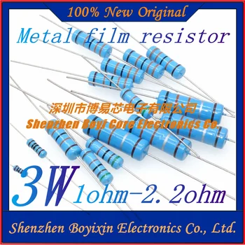 10шт 3 W Метален филмът резистор 1% 1R ~ 1 М 1R 4,7 R 10R 22R 33R 47R 1K 4,7 K 10K 100K 1 4,7 10 22 33 47 4K7 ти igMopnrq