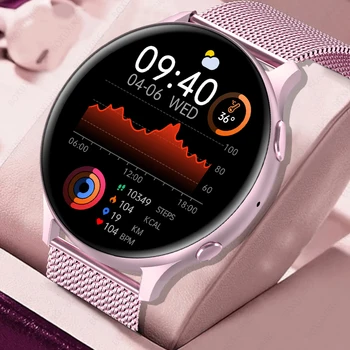 За Xiaomi Huawei Samsung 2023 Нови умни часовници за мъже и жени, наблюдение на сърдечната честота, фитнес тракер, Bluetooth-предизвикателство, умни часовници за мъже