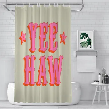 Иии Haw Завеси за душ в банята Водоустойчив Преграда Творческото Начало Декор на Аксесоари За баня