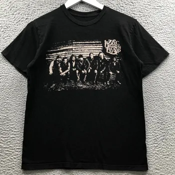 Мъжки t-shirt Zac Brown Band Small S с къс ръкав и кръгло деколте, черна с дълги ръкави