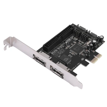 Контролер PCI SATA PCI-Ide PCI-E - 2Sata IDE Jmb363 Disk Array Card Адаптер за разширителни Карти Express