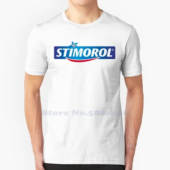 Ежедневни градинска облекло Stimorol, тениска с графичен лого, тениска от 100% памук