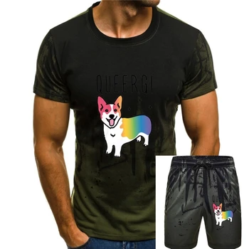 Тениска QUEERGI LGBTQ CORGI
