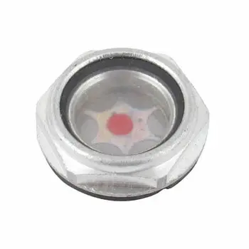 Вид на винт с резба 23,5 мм Индикатор за нивото на масло в горещ компрессоре, течност в смотровом стъкло