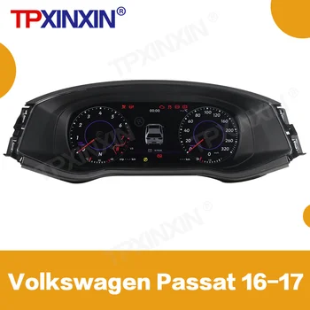 Виртуален Кокпит Цифрова Система Linux Клъстер За Volkswagen VW Passat 2016-2017 Развлекателен Екран зададено измерване на Скоростта на Арматурното табло