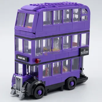 403 бр., модел строителни блокове Knight Bus, подходящ за 75957, Играчки за деца, подарък за Коледа